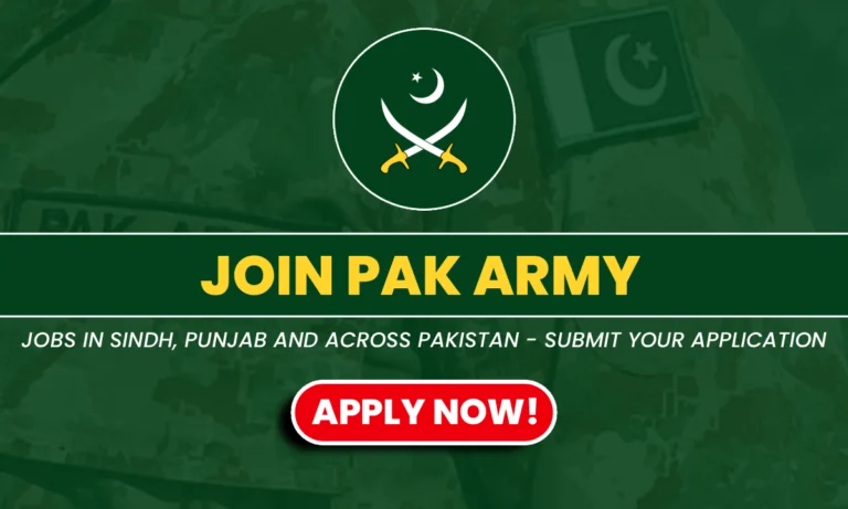 join pak army jobs