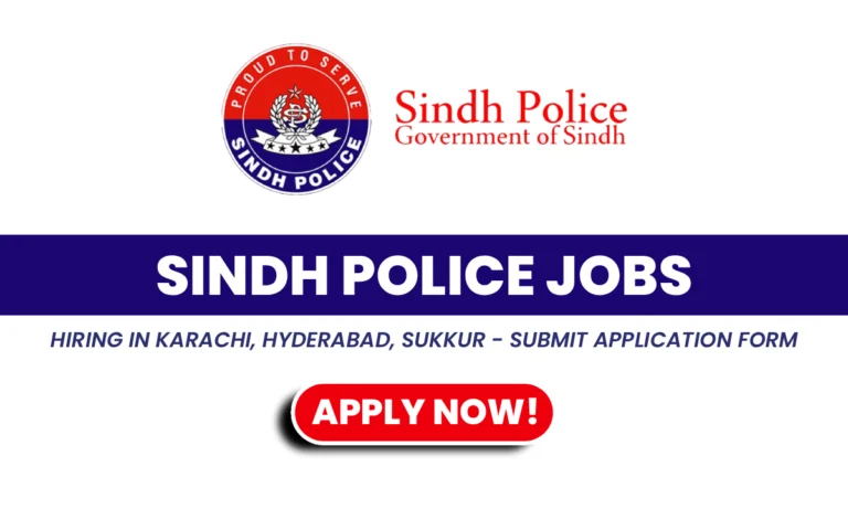 Sindh Police Jobs