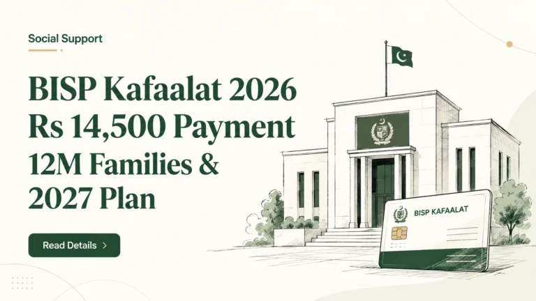 BISP Kafaalat 2026: Rs 14,500 Quarterly Payment