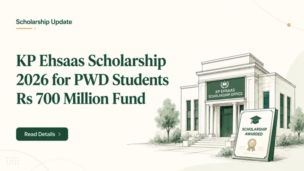 KP Ehsaas Scholarship 2026 for Students with Disabilities